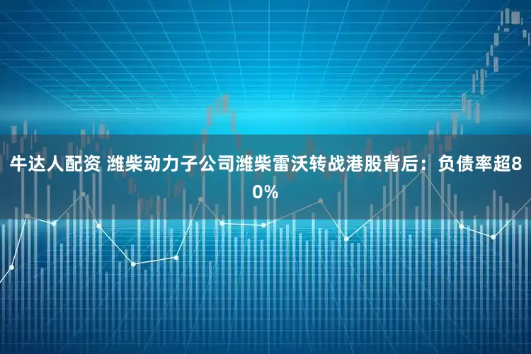 牛达人配资 潍柴动力子公司潍柴雷沃转战港股背后：负债率超80%